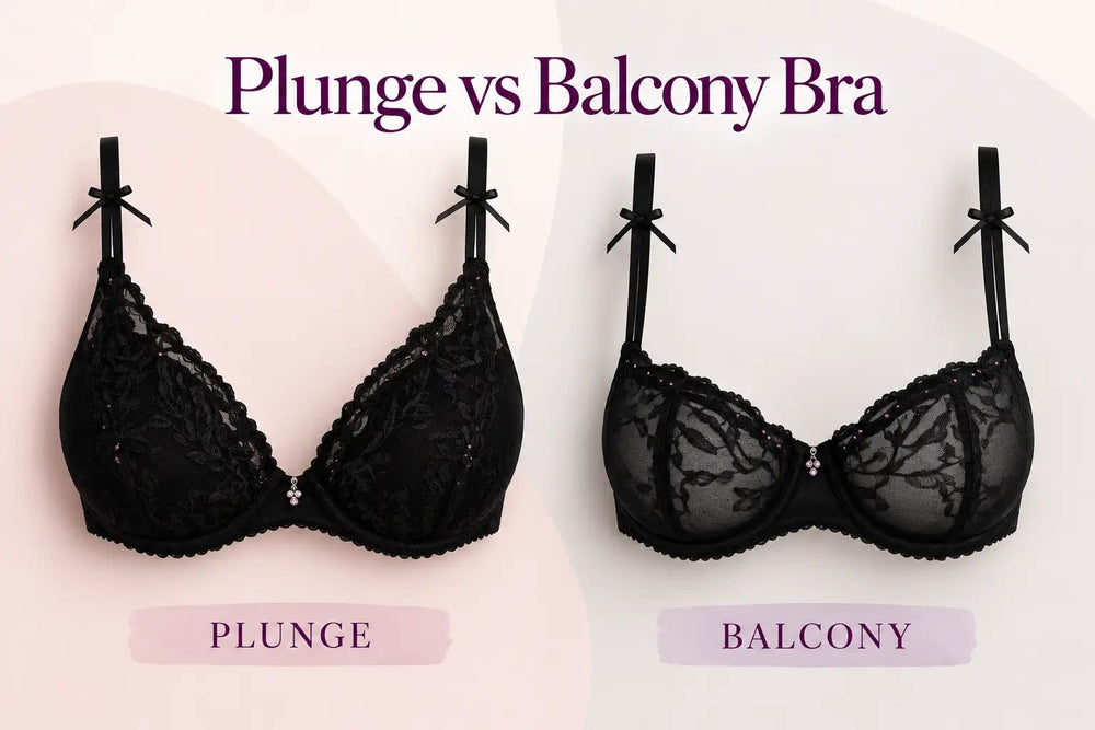 What's the Difference Between a Plunge and a Balcony Bra?