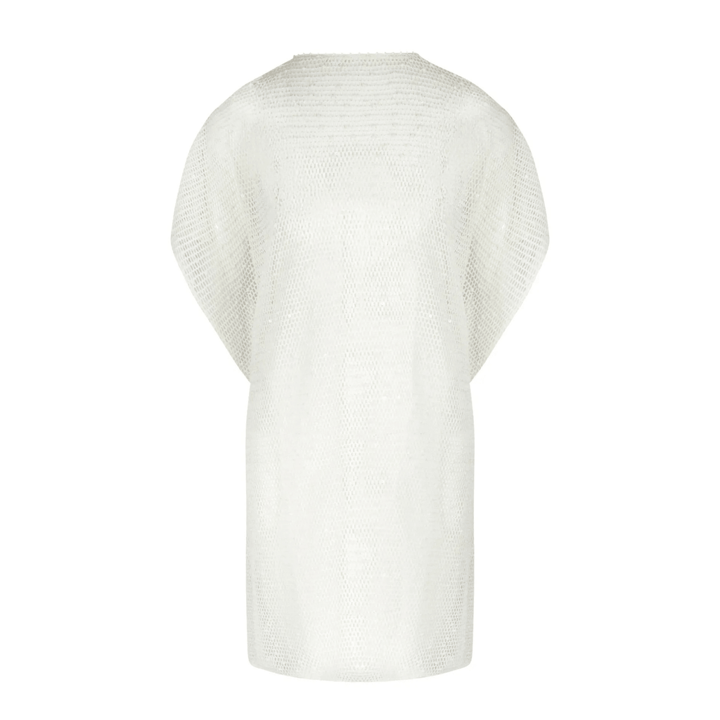 Antigel La Sexy Resille Ivory Poncho Back