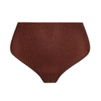 Antigel Exquise En Dentelle Brown High Waist Briefs