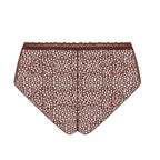 Antigel Exquise En Dentelle Brown Shorty Back