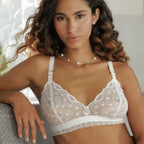 Antigel Je T'Aime A La Folie Ivory Triangle Bra Front