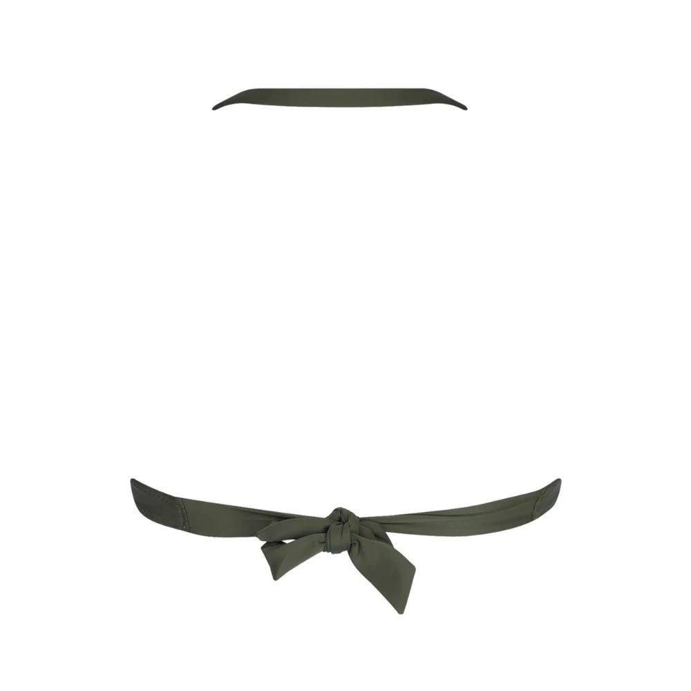Antigel La Smartissime Khaki Bandeau Bikini Top Back