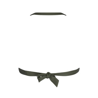 Antigel La Smartissime Khaki Bandeau Bikini Top Back