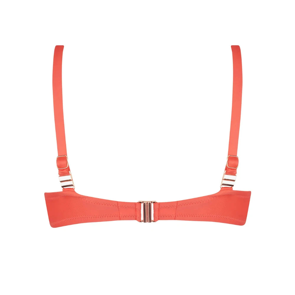 Antigel La Smartissime Coral Wired Bikini Top Back