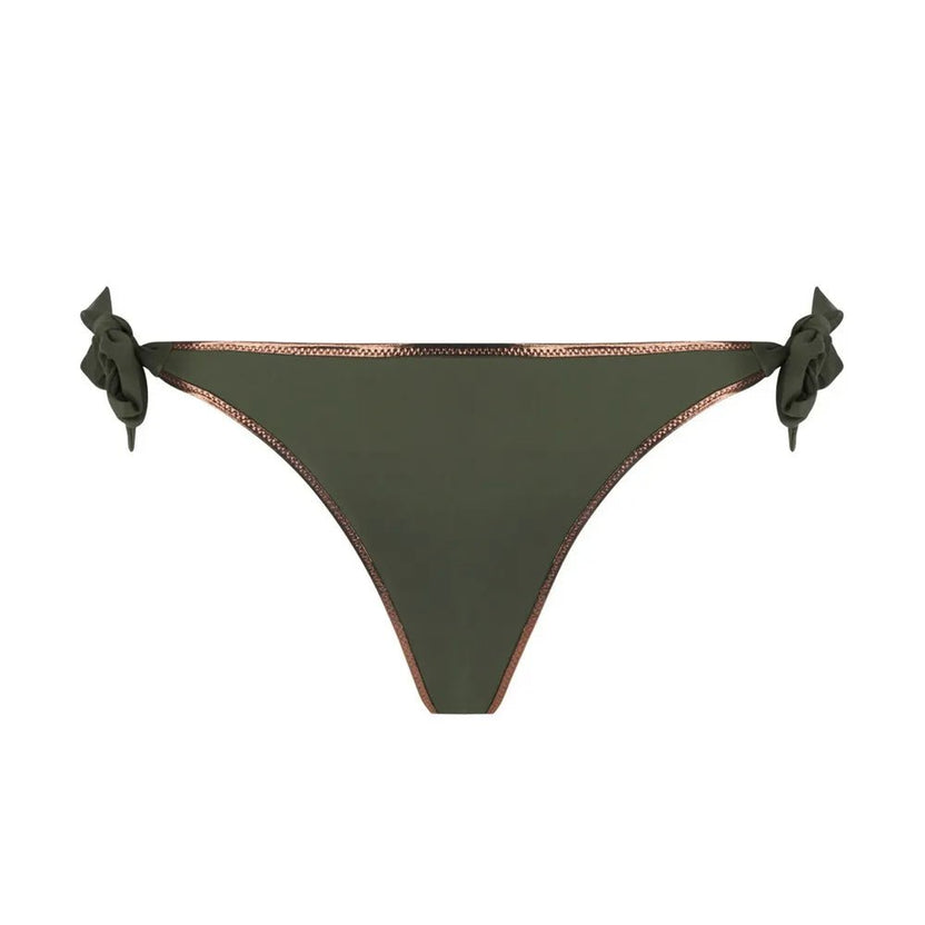 Antigel La Smartissime Khaki Tie Side Bikini Bottoms