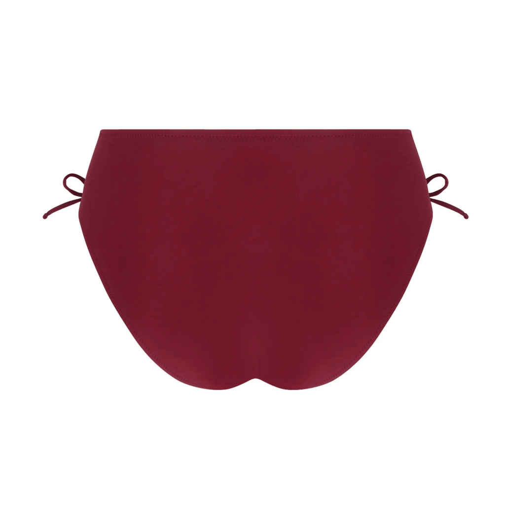 Antigel Swimwear La Chiquissima Prune Adjustable Tie Bikini Brief Back
