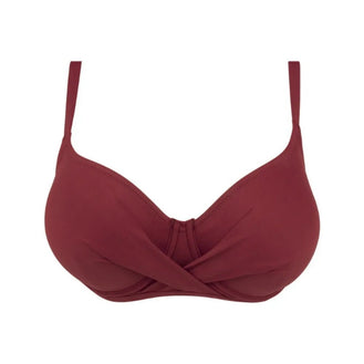 Antigel Swimwear La Chiquissima Prune Balconette Bikini Top