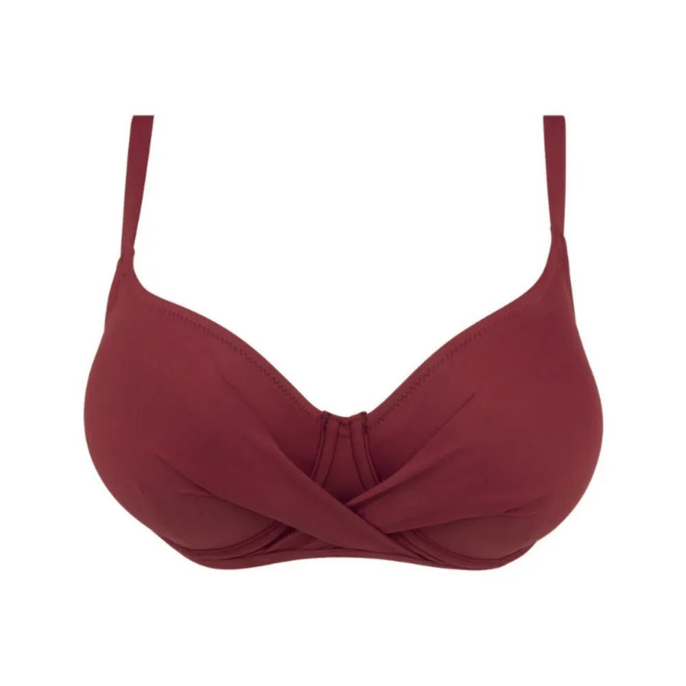 Antigel Swimwear La Chiquissima Prune Balconette Bikini Top