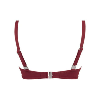 Antigel Swimwear La Chiquissima Prune Balconette Bikini Top Back