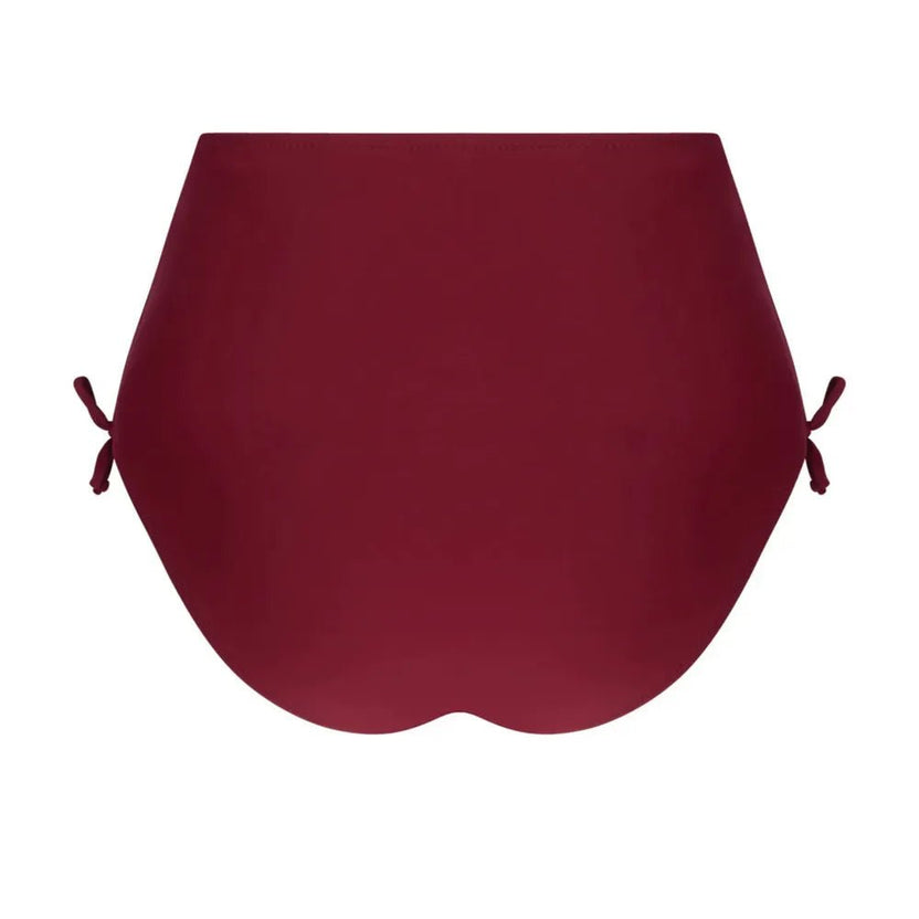 Antigel Swimwear La Chiquissima Prune High Waist Bikini Brief Back