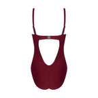 Antigel Swimwear La Chiquissima Prune Non-wire Padded Swimsuit Back