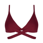 Antigel Swimwear La Chiquissima Prune Triangle Soft Pad Bikini Top