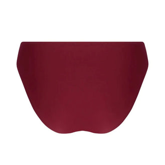 Antigel Swimwear La Chiquissima Prune Wide Side Bikini Brief Back