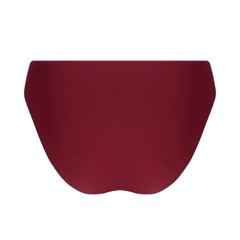 Antigel Swimwear La Chiquissima Prune Wide Side Bikini Brief Back