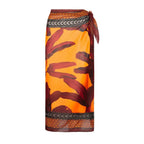 Antigel Swimwear La Melanesia Jaune Banana Long Pareo / Sarong