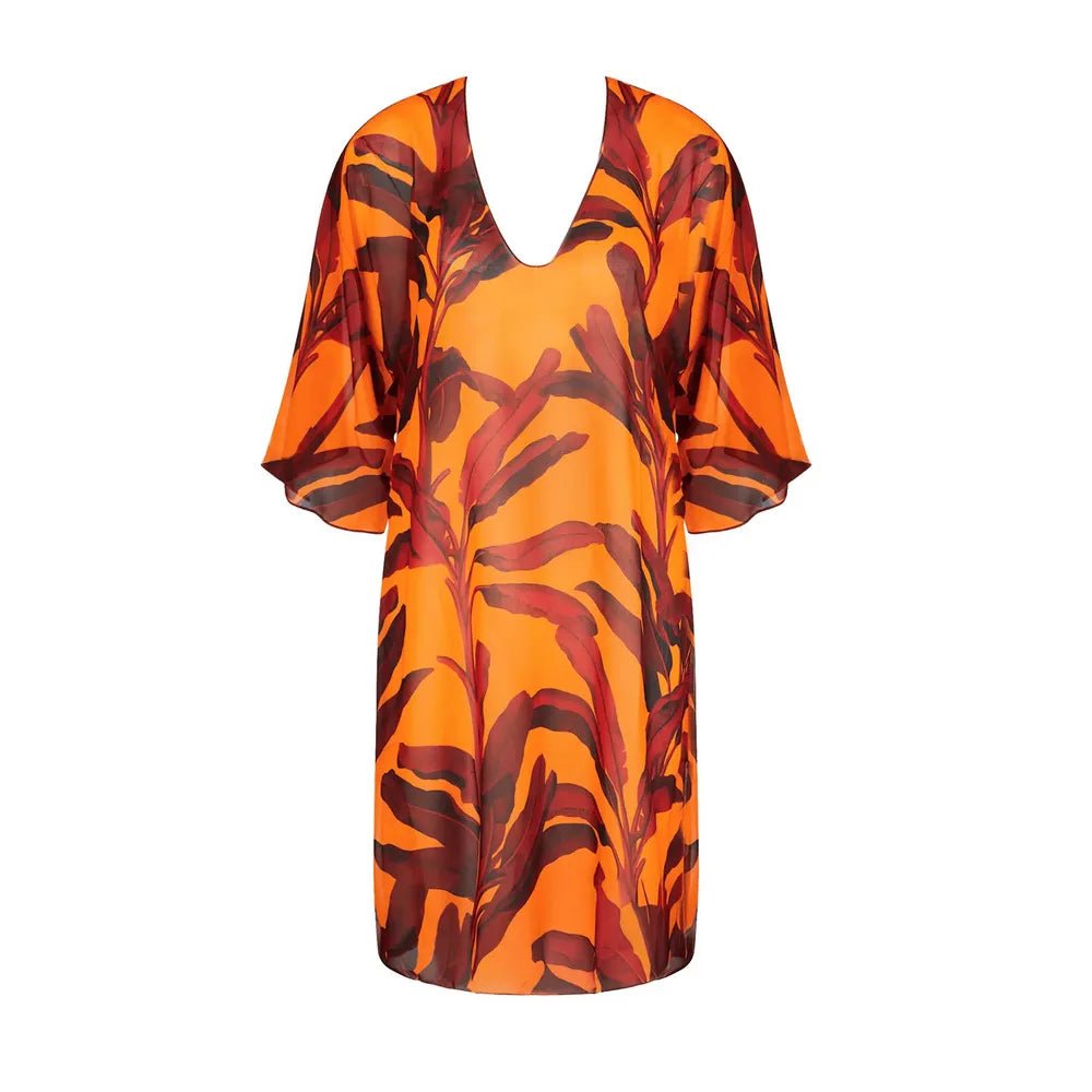 Antigel Swimwear La Melanesia Jaune Banana Tunic