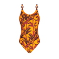 Antigel Swimwear La Melanesia Jaune Banana Underwired Swimsuit 