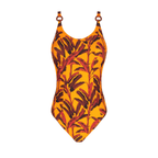 Antigel Swimwear La Melanesia Jaune Banana Underwired Swimsuit 
