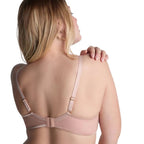 Aubade Sound of Heart Beige Half Cup Bra Back