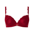 Aubade Crazy in Love Red Delight Padded Plunge Bra