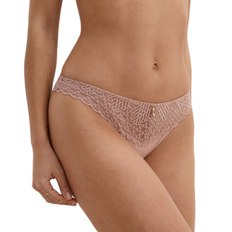 Aubade Éloge du Désir Misty Blush Italian Brief Front