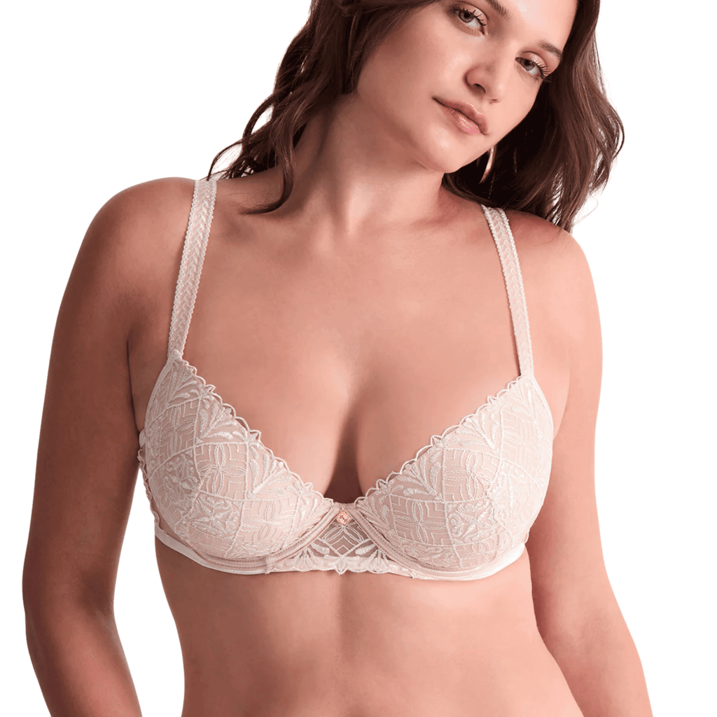 Aubade Iconic Calypso Padded Dune Plunge Bra Front