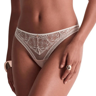 Aubade Iconic Calypso Dune Tanga Front