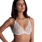 Aubade Kiss of Love Opale Underwired Triangle Bra Front