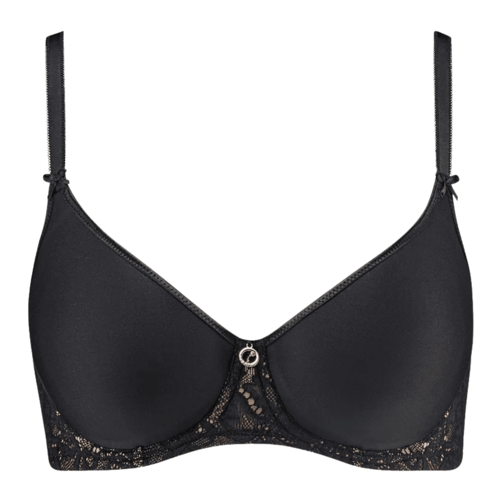 Aubade Rosessence Black T-shirt Bra