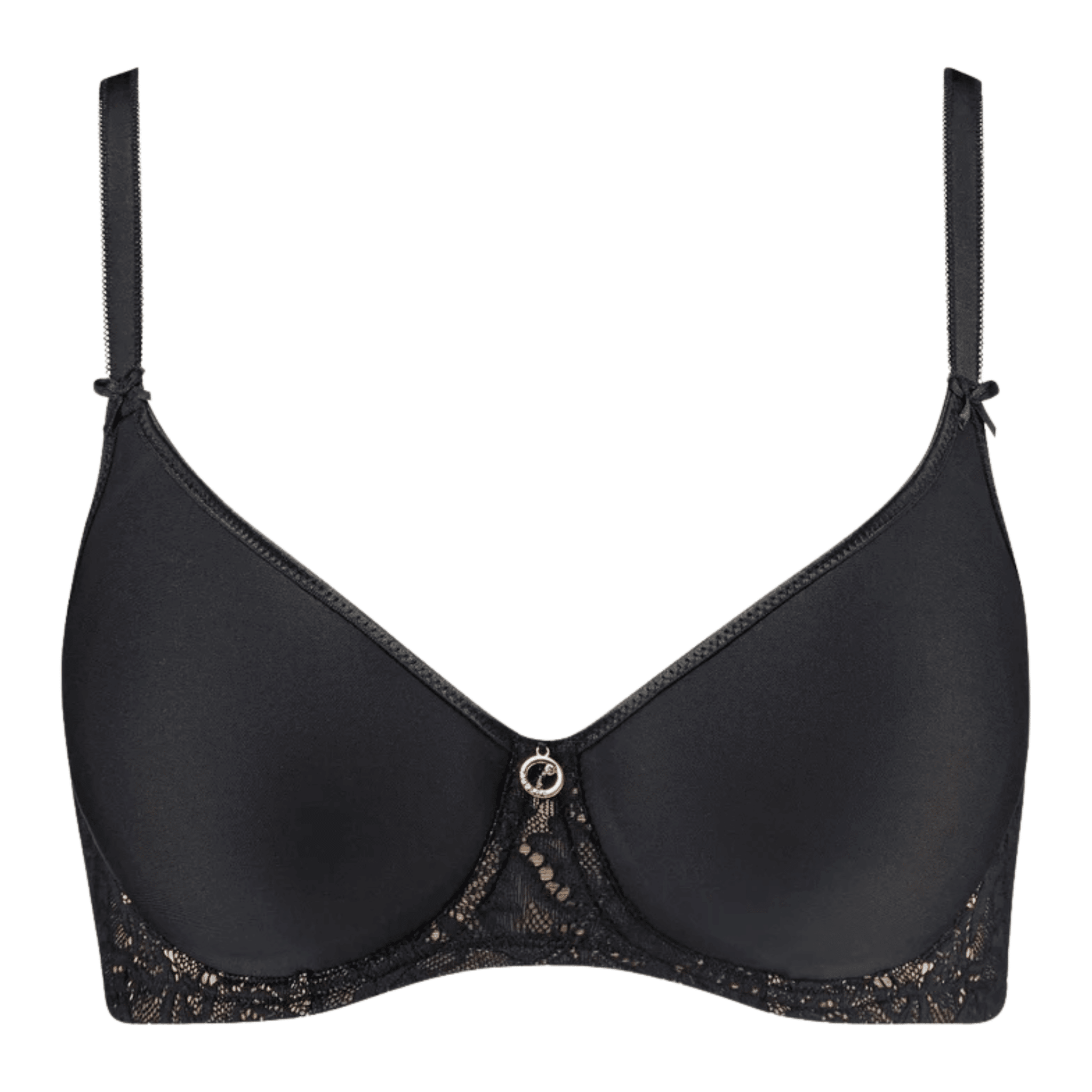 Aubade Rosessence Black T-shirt Bra