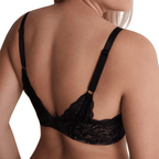 Aubade Rosessence Black T-shirt Bra Back