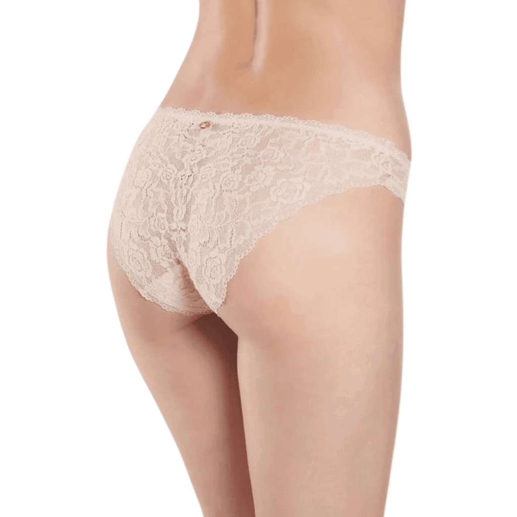 Aubade Rosessence Beige Italian Briefs Back