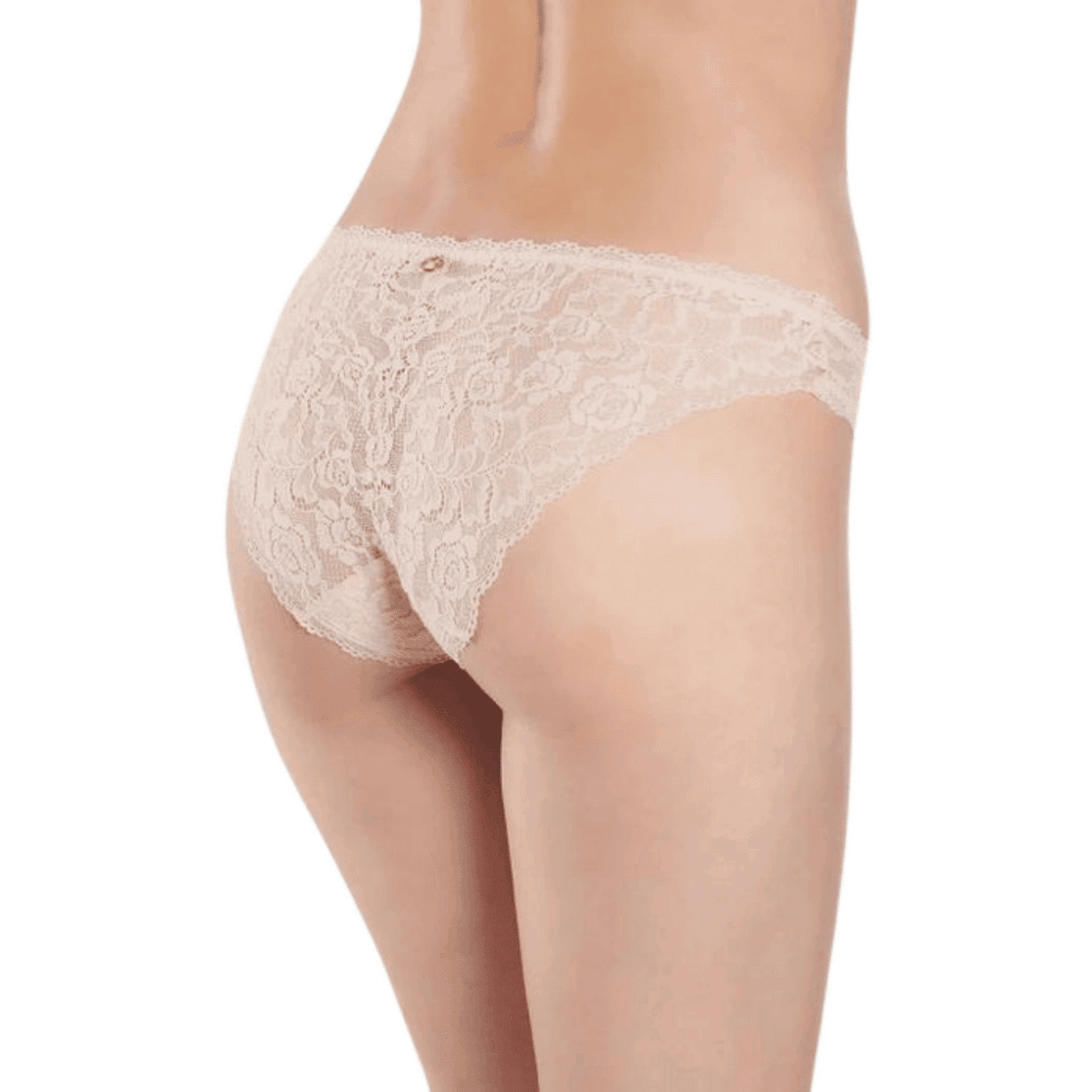 Aubade Rosessence Beige Italian Briefs Back