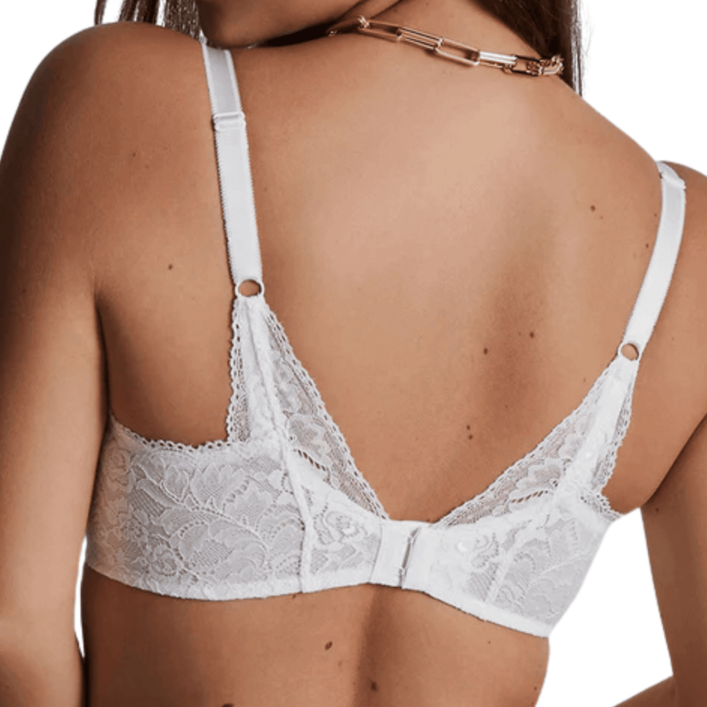 Aubade Rosessence Ivory T-shirt Bra Back