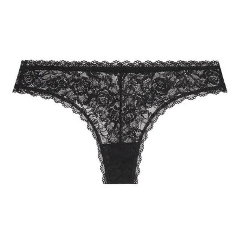 Aubade Rosessence  Black Thong