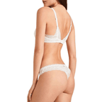 Aubade Rosessence  Ivory Thong Back