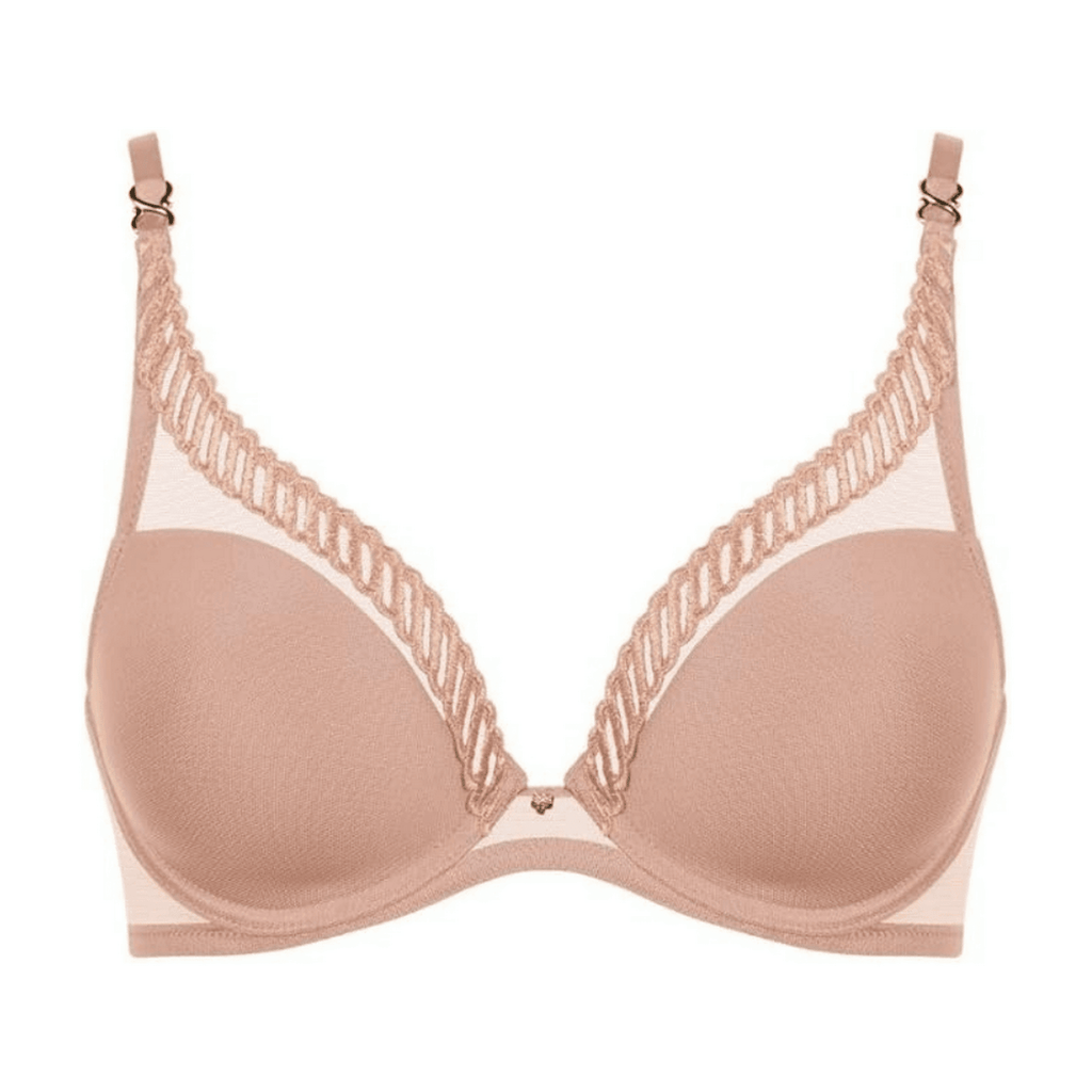 Aubade Sheer Emotion Beige Triangle Bra