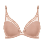 Aubade Sheer Emotion Beige Triangle Bra