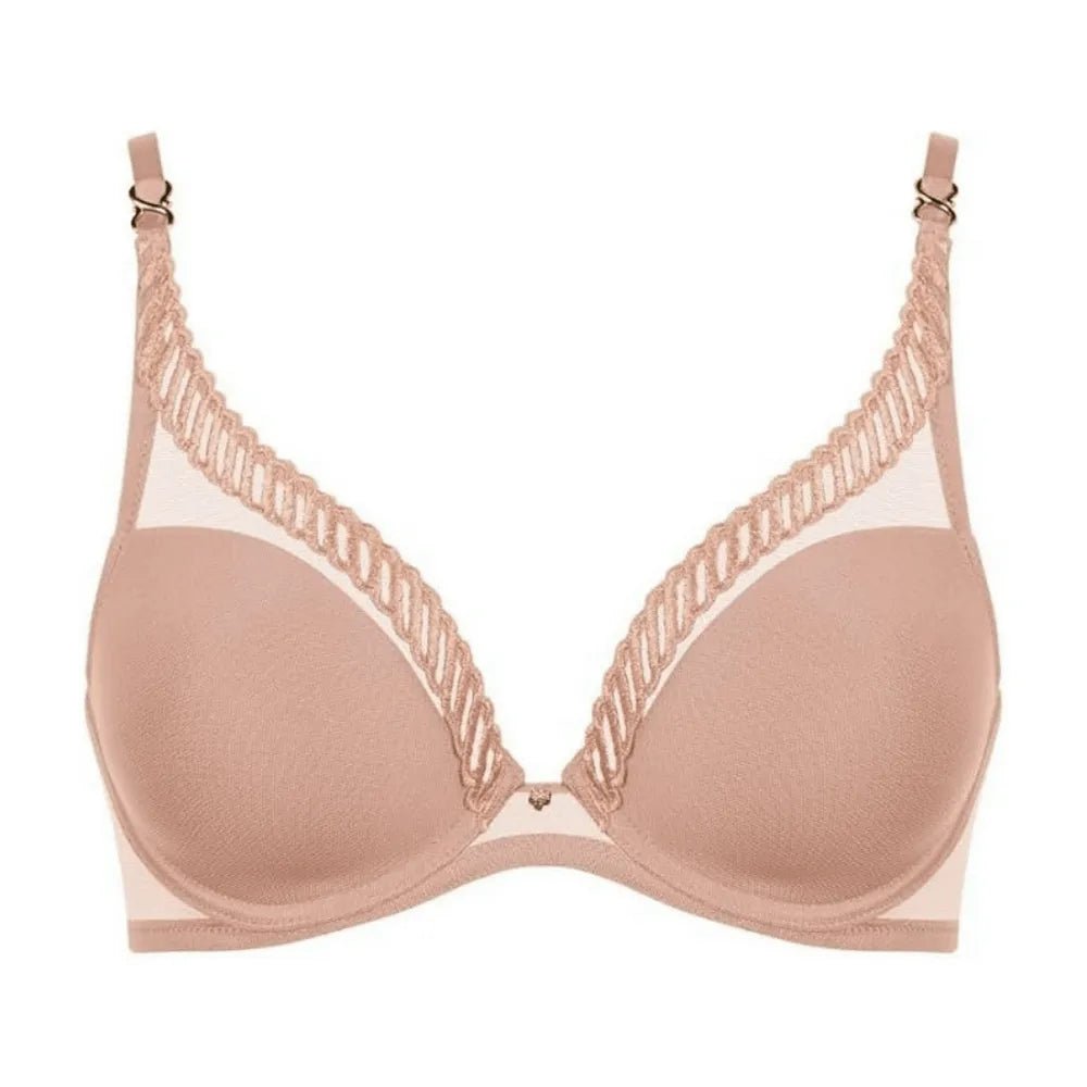 Aubade Sheer Emotion Beige Triangle Bra