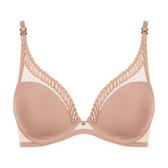 Aubade Sheer Emotion Beige Triangle Bra