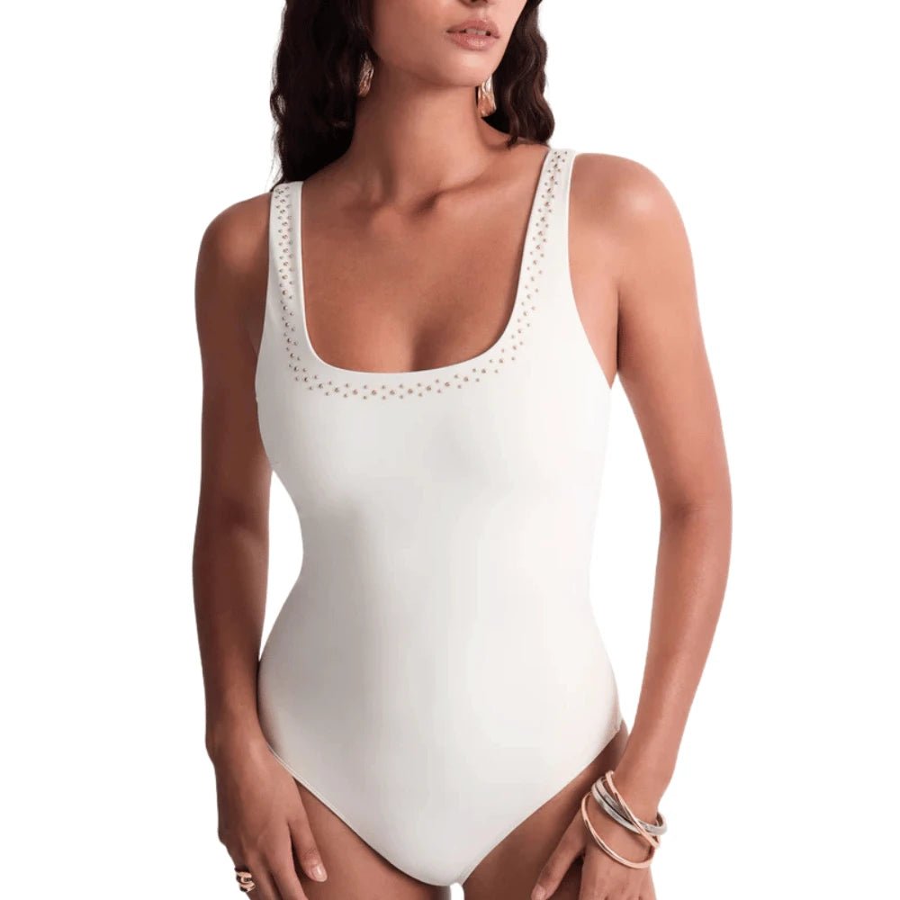 Aubade Summer Stars Ivory Swimsuit Front