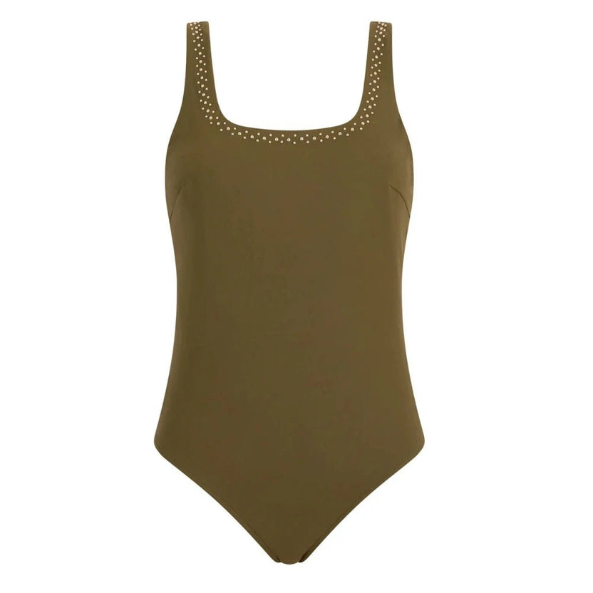 Aubade Summer Stars Khaki Swimsuit