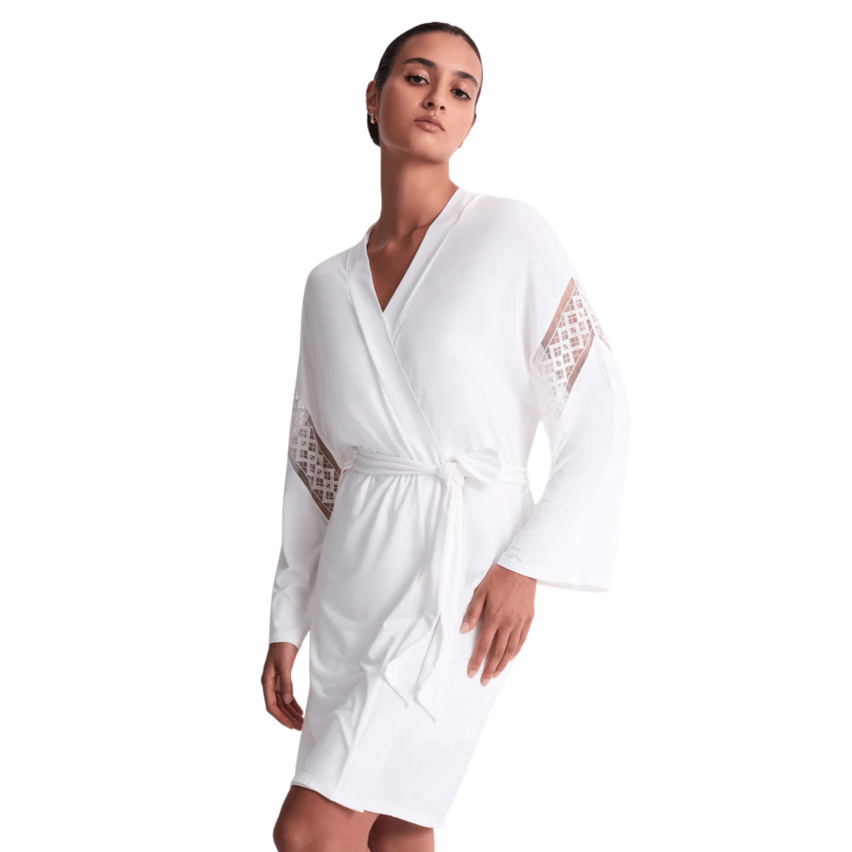 Aubade Sweet Obsession Ivory Kimono Front