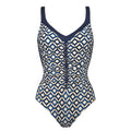 Charmline Seaside Dining Navy Blue Swimsuit