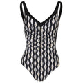 Charmline Gilded Graphic Ruched Swimsuit