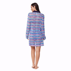 Gottex Retro Riviera Blue Beach Shirt