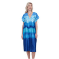 Gottex Golden Hour Blue Kaftan Front