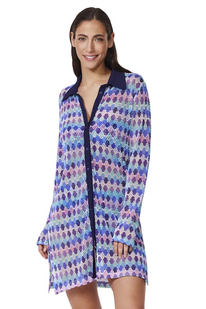 Gottex Retro Riviera Beach Shirt