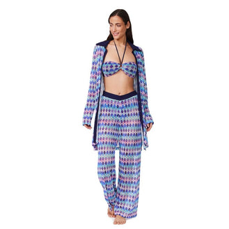 Gottex Retro Rivera Blue Beach Trousers