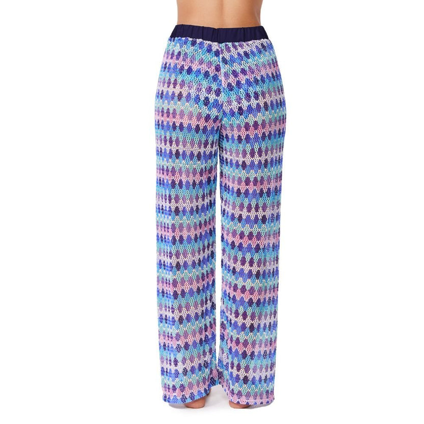 Gottex Retro Rivera Blue Beach Trousers